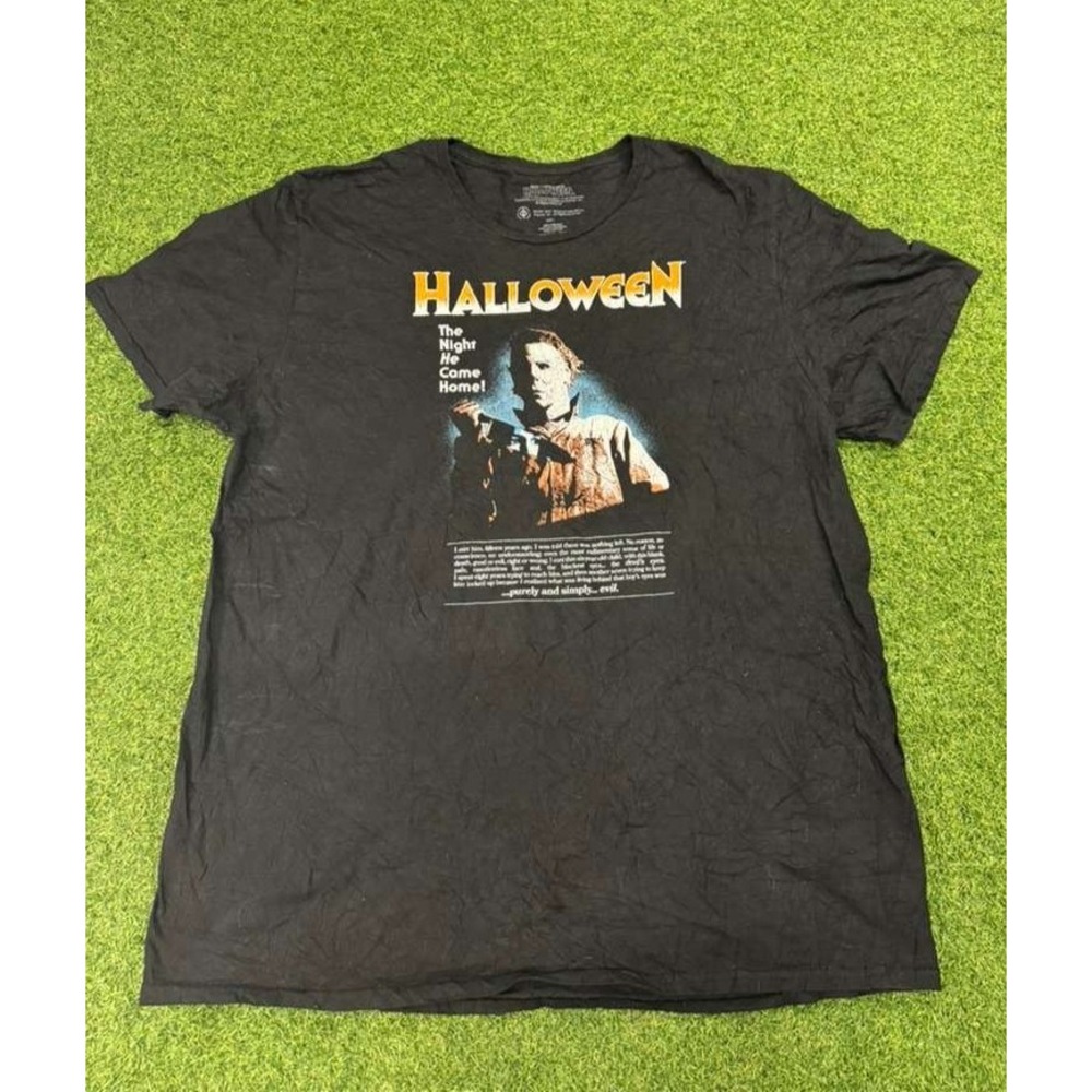 Vintage Michael Myers T Shirt Halloween Mens‎ 2XL  The Night He Came Home